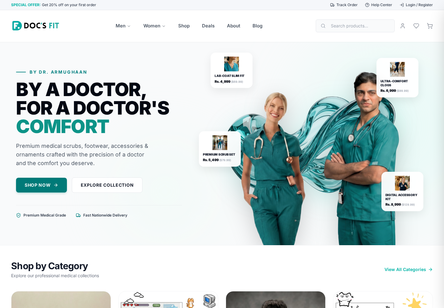 Doc's Fit — Website