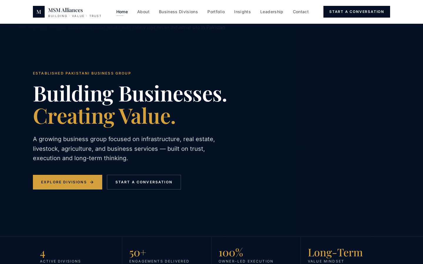 MSM Alliances website