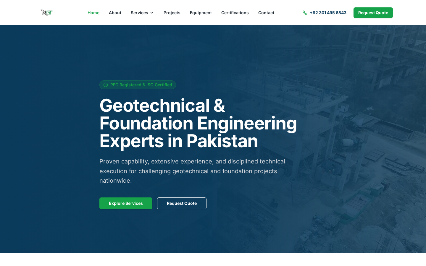 Noon Geo Tech website